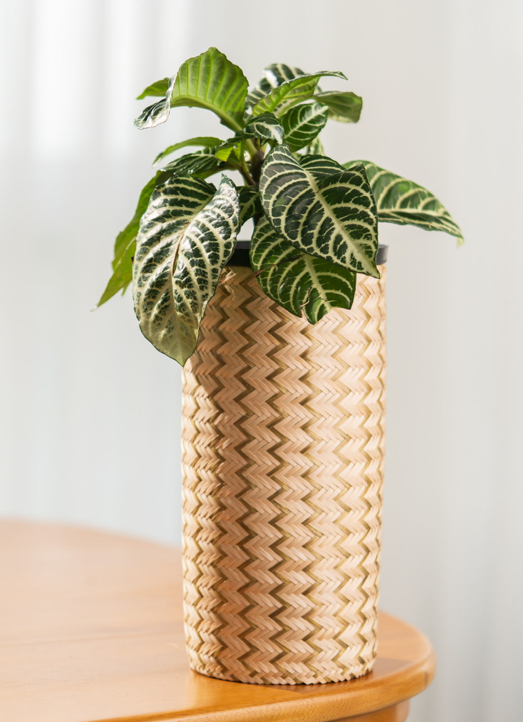 Florero Ziczag Gold